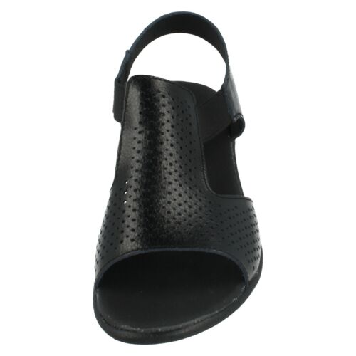 Donna Down To Earth Tacco con Zeppa Slip On Casual Sandali Estivi F1R0879 - Foto 9 di 40