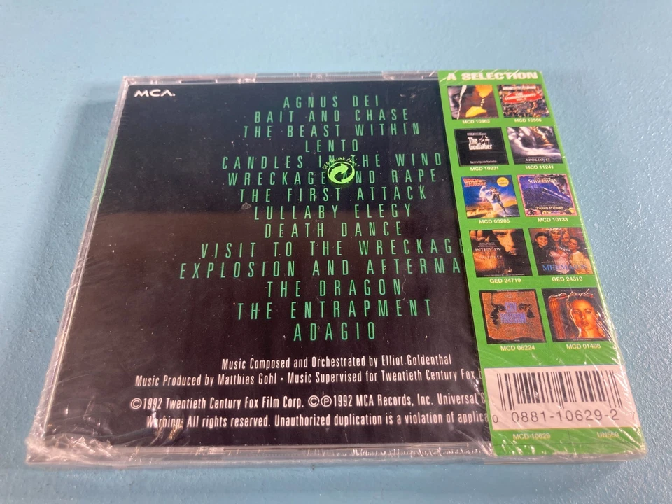 Elliot Goldenthal –Alien³ (Music From The Original Motion Picture Soundtrack) CD - Bild 2 von 2