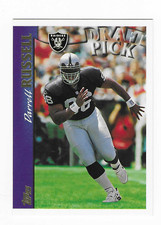 1997 Topps Football Card Darrell Russell Oakland Raiders #412 Rookie RC. rookie card picture