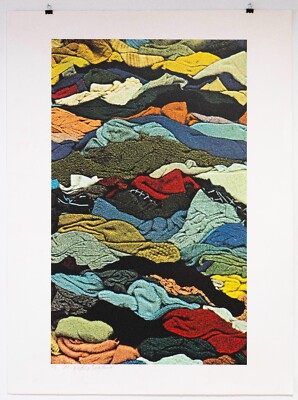 Menashe Kadishman, Künstler Israels,103x76cm, Judaica, UNIKAT
