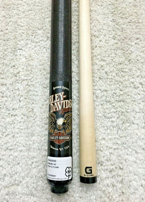 IN STOCK, McDermott Harley Davidson HD42 Pool Cue w/G-Core Shaft, FREE HARD CASE
