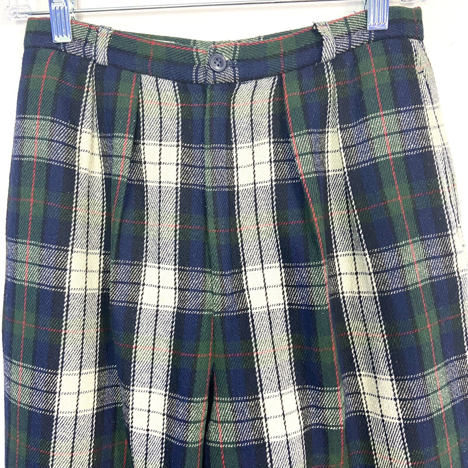 Wimbledon by Hartwell Vintage Tartan Wool Lined P… - image 10