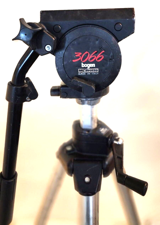 Rent a Manfrotto Bogen 3066 Tripod and Fluid Head Heavy Duty, Best Prices | Los Angeles, CA