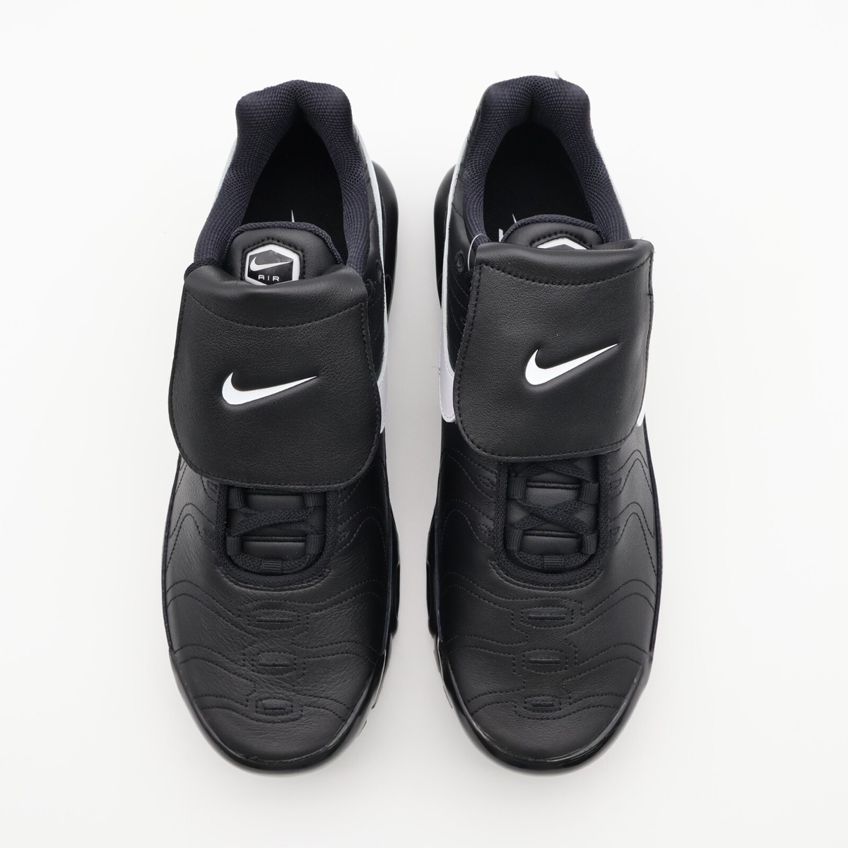 Size 10.5 - Nike Air Max Plus Tiempo Black White W for sale online