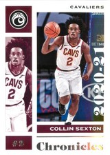 Collin Sexton 2020-21 Panini Chronicles Basketball Chronicles Base Card #14 CAVS