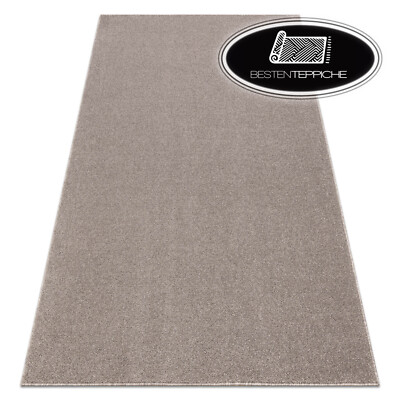 Moderne dauerhaft weich Teppiche ETON PLUS Teppich beige, einfarbig, einheit