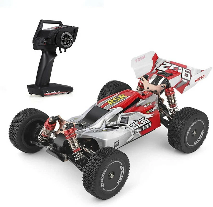 Auto Buggy WlToys XKS 144001 60km / h High Speed 1/14 2.4GHz RC Buggy 4WD - Immagine 3 di 4