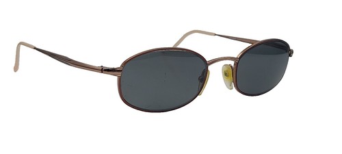Vintage Converse Wal Bronze Metal Oval Clips Clip-On Sunglasses