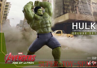 Hot Toys 1/6 MMS287 Avengers: Age of Ultron Hulk Deluxe All-New In