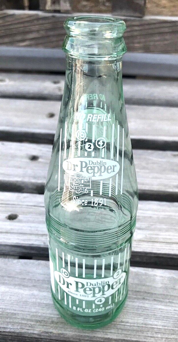 Dublin Dr. Pepper Imperial Pure Cane Sugar Soda Bottle 8oz Since