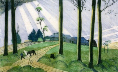 The Lonely Farm Ethel Spowers 1933 Art Print Suitable for Framing Modernist