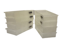 (8) USA Scientific Totally Tubular Modular Test Tube Rack Tray Organizer