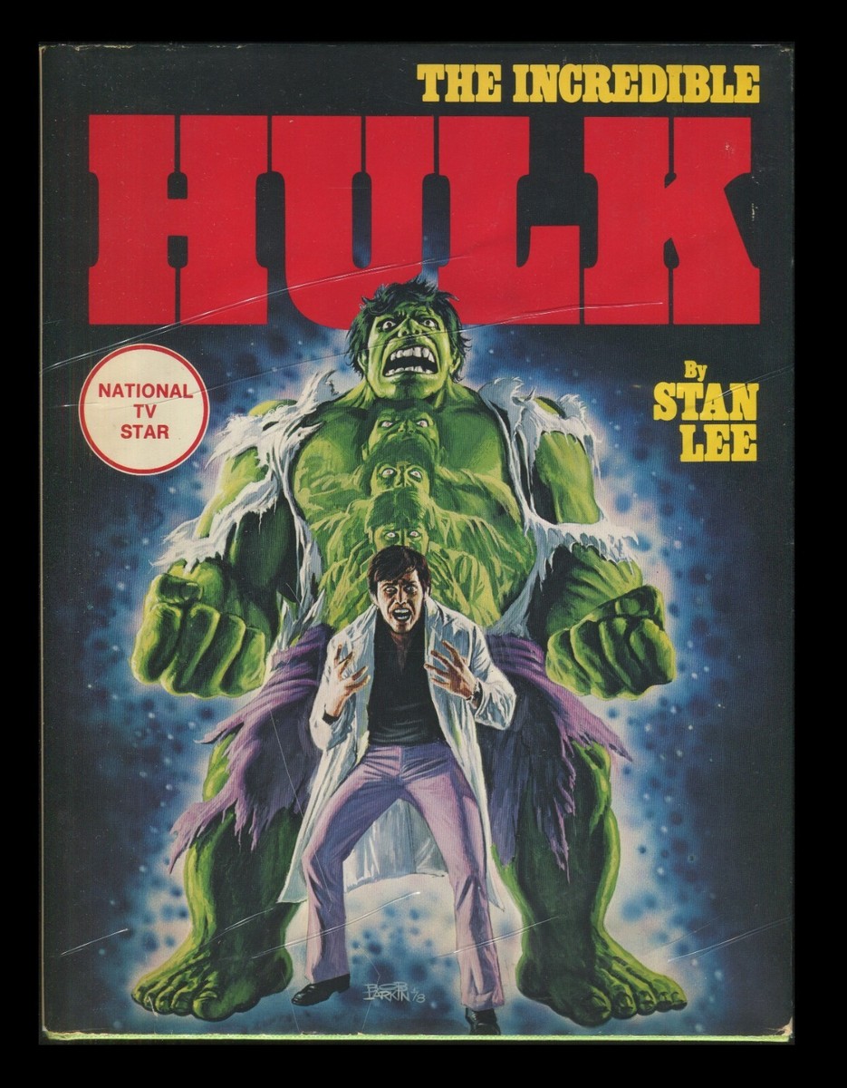 Incredible Hulk Marvel Fireside Hardcover HC Dust Jacket DJ Stan