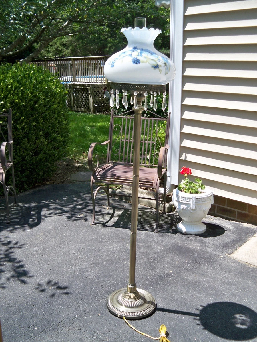 Hurricane Glass Floor Lamp