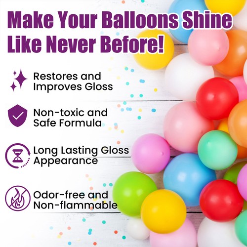 Balloon Gloss Spray For Latex Balloons Balloon High Shine Spray For Balloon 30ml - Picture 10 of 12