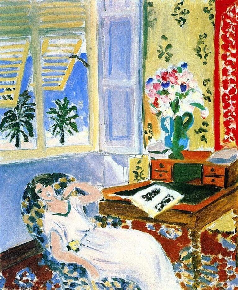 Henri Matisse、INTERIEUR A NICE、画集画、新品額装付 s-l1200.jpg
