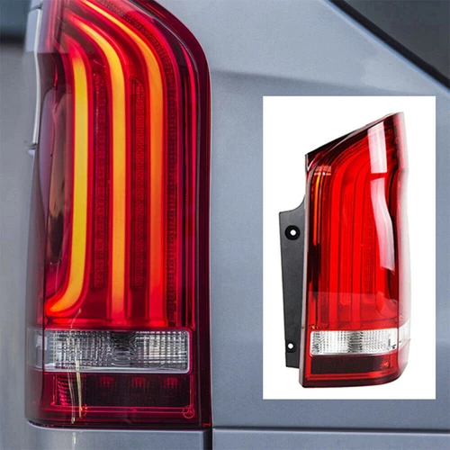 Pair LED Dynamic Tail Light Brake Lamps For Mercedes Benz Vito W447 2015-22 - Picture 7 of 22