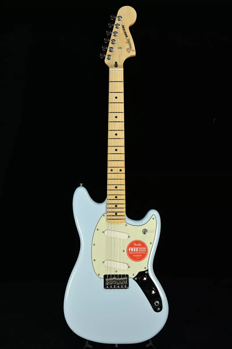 Fender Electric Guitar Player Mustang Maple Fingerboard Sonic Blue