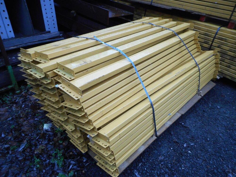 Yellow Racking Bars Link 51 Racking 2.000 Mtr Closed Beam Yellow Cross Bar 95 mm x 45 mm ...