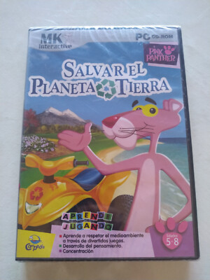 DIE PANTERA ROSA WELTRAUMMISSION - SPIEL FÜR PC CD ROM Auf Spanisch Nuevo
