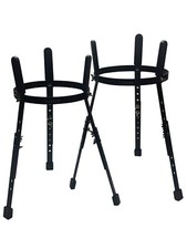 Double Conga Stand for 10  11" Congas Tumba Quinto Heavy Duty Adjustable Height