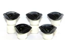 Lego 5 Black Tricorn Tricorne Three Cornered Hat For Minifigure  Soldier  Pirate