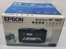 Brand NEW Epson Workforce WF-7820 All-in-One Printer Inkjet Printer