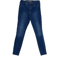 Wild Fable High Rise Skinny Jeans Women Size 2 Dark Blue Denim Cotton Blend