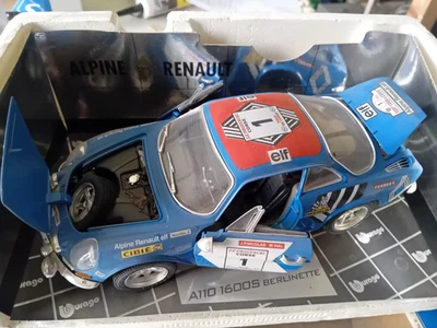 Alpine 1600 S NICOLAS / VIDAL Tour De Corse Burago 1/16 Boîte du Centenaire - Photo 1/4