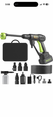 #ad Cordless Pressure Washer Battery Powered; 990PSI Cordless Power Washer 6 in 1 $39.99