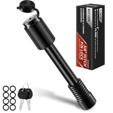 Trailer Hitch Pin Lock - 3 Locking Hitch Pin with 5/8" Pin 3inch Pack of 1
