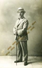 #65911 ATHENS Greece 1930s. Gentleman in bow tie. Photo PC size RPPC GEORGALAS