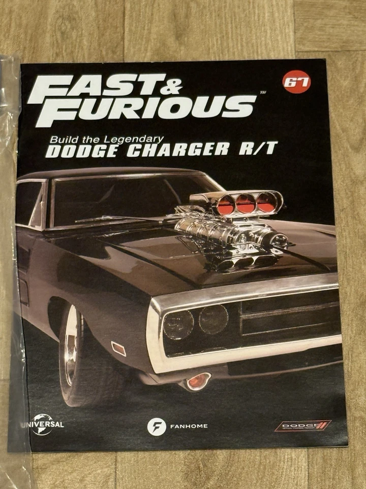 FANHOME BUILD THE 1/8 DODGE CHARGER R/T FAST AND FURIOUS CAR - ISSUE 67 - Image 3 of 3