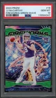 2024 Panini Prizm - Fireworks J.J. McCarthy #18 Green Wave Prizm RC PSA 10