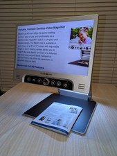 Merlin Mini 15 -Low Vision Video Magnifier With Case Tested Excellent Condition