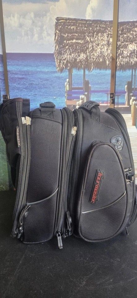 Bolsa de tanque Tourmaster Elite Strapon para motocicleta, 3 en 1, bicicleta deportiva, bicicleta de calle Foto 4 de 4