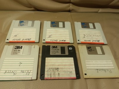 3M Floppy Disks Lot of 6 HTF