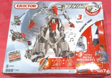 Meccano Erector Speed Play 3-in-1 Robot Set 900+ Parts 2005 Box Bruised
