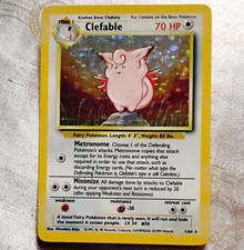 Clefable 1/64 Jungle Holo NO SYMBOL MISPRINT/ERROR RARE Unlimited English on eBay
