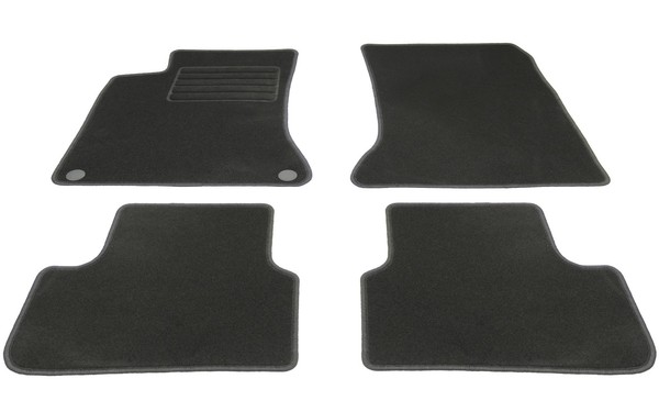FußMatten Set FüR Mercedes W176 A-Klasse 2012-2018 Autoteppiche Automatten Basic-image
