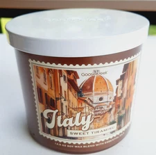 NEW Goose Creek Candle 14.5 oz Large 3-Wick Italy Sweet Tiramisu