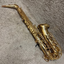 Yamaha YAS-62 MIJ Alto Saxophone Purple Logo W/ Case