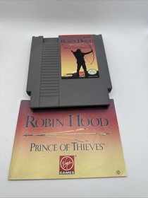 Robin Hood: Prince of Thieves (NES, 1991) Cartucho y Manual - PROBADO