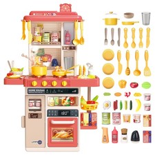 Kids Play Kitchen Pretend Play Utensils Toys Cooking Role Play Set UK