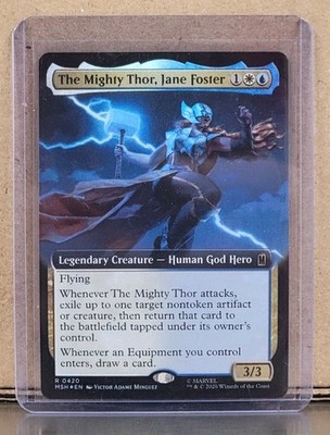 The Mighty Thor, Jane Foster 2026 MTG: Marvel Super Heroes *BORDERLESS*FOIL*
