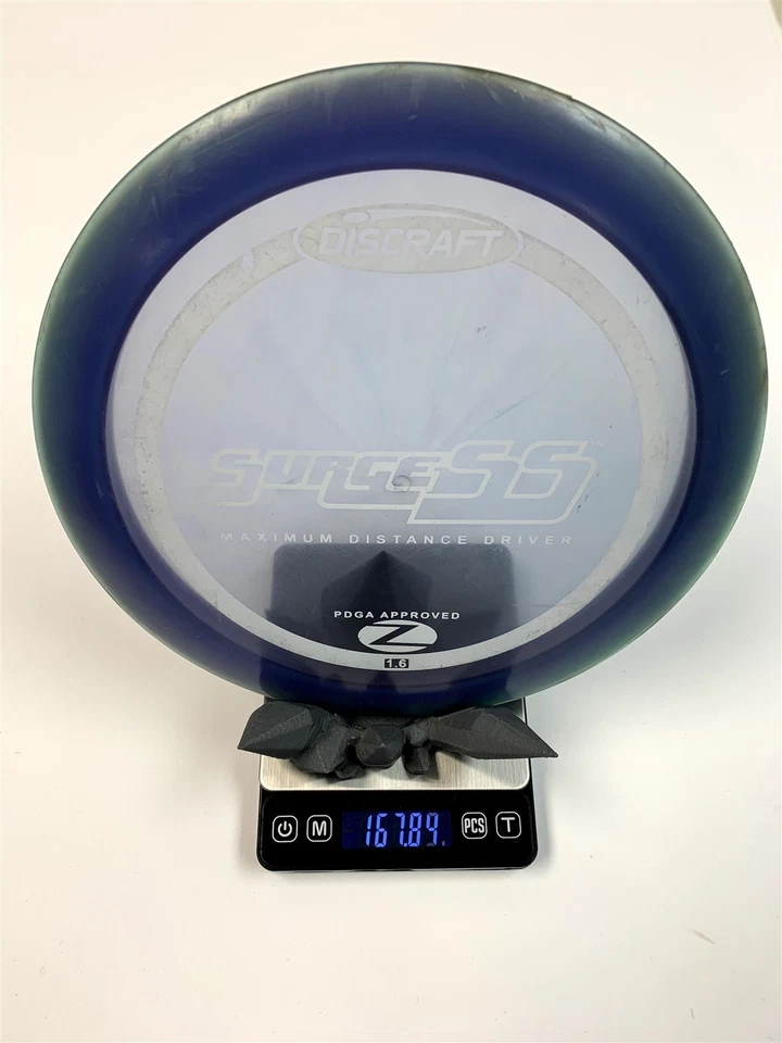 Discraft Z Surge SS PFN Disc Golf Driver: Purple Green Fade - 168g - Image 2 of 4