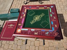 1991 FRANKLIN MINT MONOPOLY Deluxe Legno Gioco da Tavolo Edizione da Collezione