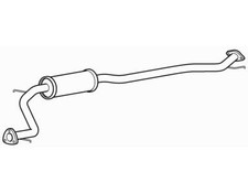 Centre Exhaust Middle Silencer for Honda Civic 1339cc i-VTEC 1.4 (2008-2012)