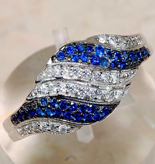2CT Heat Treated Kyanite 925 Sterling Silver Ring Jewelry Sz 8 J1-4