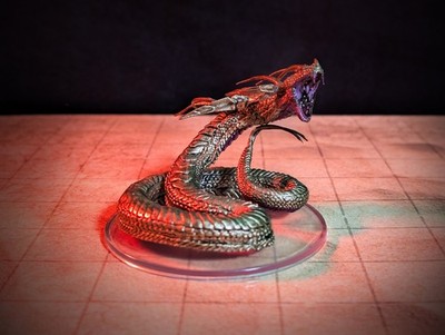 D&D Miniatur Emissary of Erebos | bemalt Resin Figur Dungeons & Dragons ttrpg